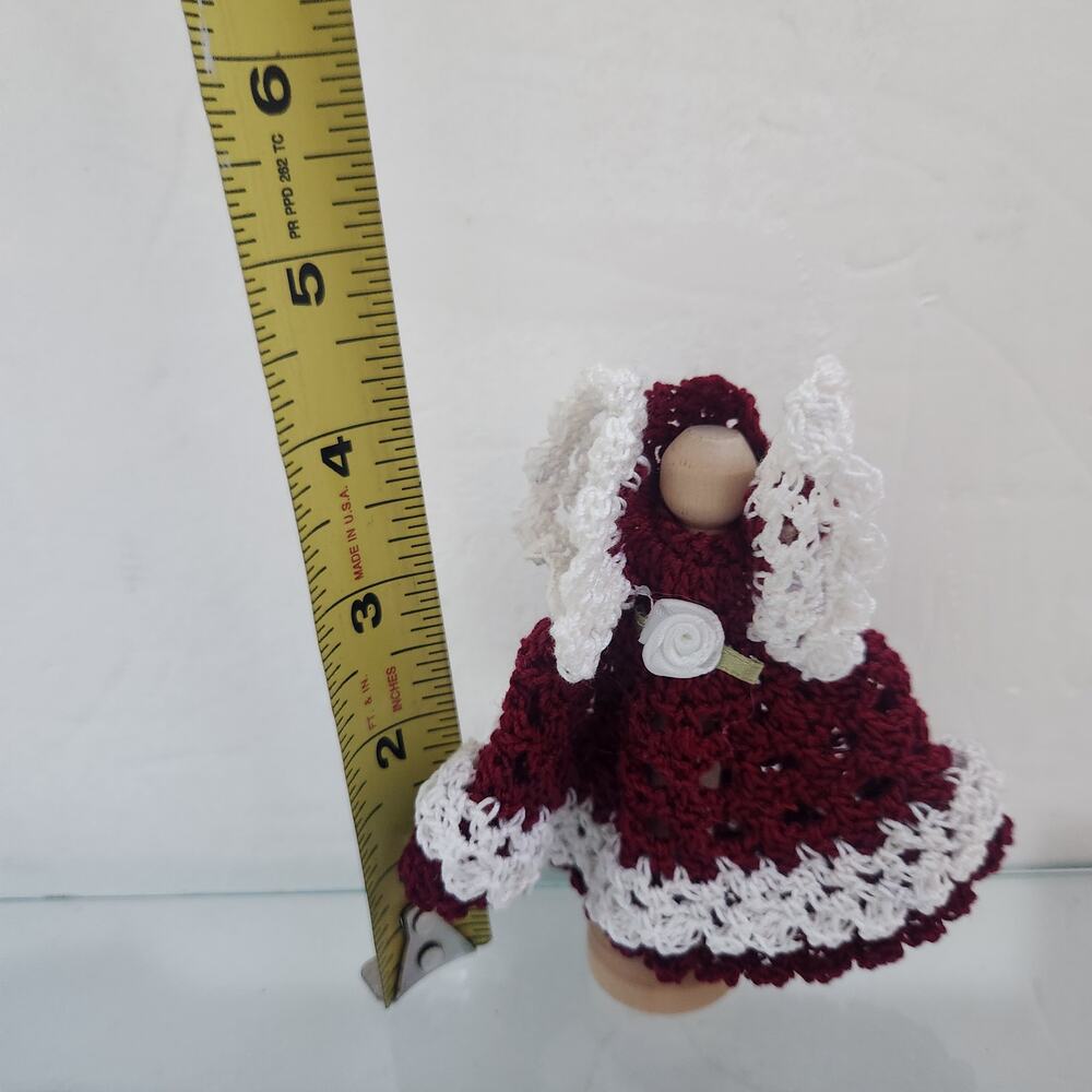 Handmade Crocheted Angel - Picture 4 of 4